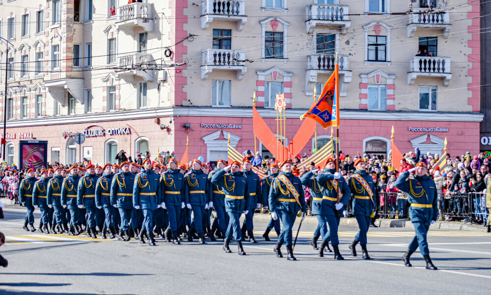 Репетиции Парадов Победы